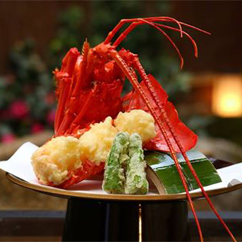 Enjoy! Japanese Gourmet Tempura embellished with Beverly Hills opulence......